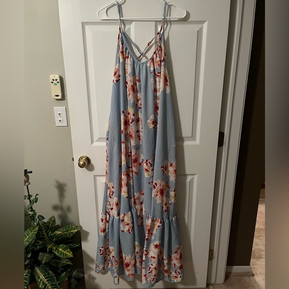 ILLord - Size Large - Maxi Floral Sundress - NWOT